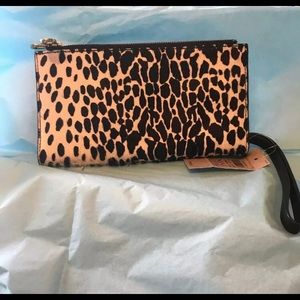 Ann Taylor Animal Print handbag clutch